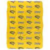 Towson University Blanket, 60"x80" Logo Pattern Silky Touch Sherpa Back Super Soft Throw Blanket view 2