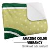 Colorado State University Blanket, 60"x80" Logo Dots Silky Touch Sherpa Back Super Soft Throw Blanket view 3