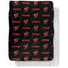 Otterbein University Blanket, 60"x80" Logo Pattern,Silky Touch Sherpa Back Super Soft Throw Blanket view 1