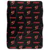 Otterbein University Blanket, 60"x80" Logo Pattern,Silky Touch Sherpa Back Super Soft Throw Blanket view 2