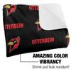 Otterbein University Blanket, 60"x80" Logo Pattern,Silky Touch Sherpa Back Super Soft Throw Blanket view 3