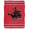 Northwestern Oklahoma State University Rangers Primary Logo, 60"x80" Silky Touch Sherpa Back Super Soft Throw Blanket view 2