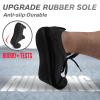 relxfeet Men's Minimalist Barefoot Shoes Wide Toe Zero Drop Sole Cross-Trainer Lightweight Slip-on Walking Shoes Trail Running Sneakers Fitness Gym Jogging Wrestling Hiking Lifting Dark Gray 10.5 view 4