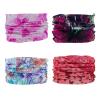 SMEHCF 4 Multipurpose Bandanas for Women Men Headband Balaclava Hair Head Scarf Face Half Airsoft Paintball Mask Neck Gaiters Breathable Reusable Washable Butterfly view 2