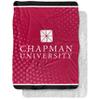 Chapman University Blanket, 60"x80" Logo Dots, Silky Touch Sherpa Back Super Soft Throw Blanket view 1