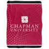 Chapman University Blanket, 60"x80" Logo Dots, Silky Touch Sherpa Back Super Soft Throw Blanket view 2