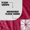 Chapman University Blanket, 60"x80" Logo Dots, Silky Touch Sherpa Back Super Soft Throw Blanket view 4