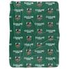 Cleveland State University Blanket, 60"x80" Logo Pattern Silky Touch Sherpa Back Super Soft Throw Blanket view 2