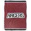 University of Northwestern Ohio Racers Logo Dots, 60"x80" Silky Touch Sherpa Back Super Soft Throw Blanket view 2
