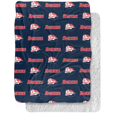 Shippensburg University Blanket, 60"x80" Logo Pattern, Silky Touch Sherpa Back Super Soft Throw Blanket