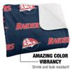 Shippensburg University Blanket, 60"x80" Logo Pattern, Silky Touch Sherpa Back Super Soft Throw Blanket view 3