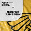 Missouri Western State University Blanket, 60"x80" Logo Dots Silky Touch Sherpa Back Super Soft Throw Blanket view 4