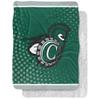 Castleton University Blanket, 60"x80" Logo Dots, Silky Touch Sherpa Back Super Soft Throw Blanket view 1