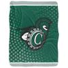 Castleton University Blanket, 60"x80" Logo Dots, Silky Touch Sherpa Back Super Soft Throw Blanket view 2