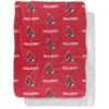 Ball State University Blanket, 60"x80" Logo Pattern Silky Touch Sherpa Back Super Soft Throw Blanket view 1