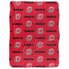 University of Nebraska at Omaha Blanket, 60"x80" Logo Pattern Silky Touch Sherpa Back Super Soft Throw Blanket view 2