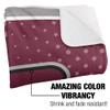 Bloomsburg University Blanket, 60"x80" Logo Dots, Silky Touch Sherpa Back Super Soft Throw Blanket view 3