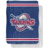 University of Detroit Mercy Blanket, 60"x80" Primary Logo, Silky Touch Sherpa Back Super Soft Throw Blanket view 1