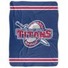 University of Detroit Mercy Blanket, 60"x80" Primary Logo, Silky Touch Sherpa Back Super Soft Throw Blanket view 2