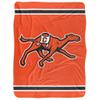 Campbell University Blanket, 60"x80" Primary Logo, Silky Touch Sherpa Back Super Soft Throw Blanket view 2