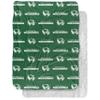 Utah Valley University Blanket, 60"x80" Logo Pattern, Silky Touch Sherpa Back Super Soft Throw Blanket view 1