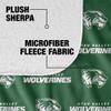 Utah Valley University Blanket, 60"x80" Logo Pattern, Silky Touch Sherpa Back Super Soft Throw Blanket view 4