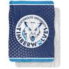 Northwood University Blanket, 60"x80" Logo Dots, Silky Touch Sherpa Back Super Soft Throw Blanket view 1