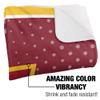 Iowa State University Blanket, 60"x80" Logo Dots Silky Touch Sherpa Back Super Soft Throw Blanket view 3