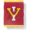 Virginia Military Institute Keydets Logo Dots, 60"x80" Silky Touch Sherpa Back Super Soft Throw Blanket view 1
