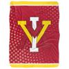 Virginia Military Institute Keydets Logo Dots, 60"x80" Silky Touch Sherpa Back Super Soft Throw Blanket view 2