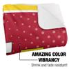 Virginia Military Institute Keydets Logo Dots, 60"x80" Silky Touch Sherpa Back Super Soft Throw Blanket view 3