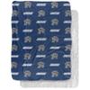 Southwestern Oklahoma State University Bulldogs Blanket, 60"x80" Logo Pattern, Silky Touch Sherpa Back Super Soft Throw Blanket view 1