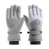 YOLAI Winter Warm Gloves for Men Touchscreen Gloves Cold Weather Windproof Thermal Snow Gloves for Working Cycling (Beige, One Size) view 1