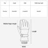 YOLAI Winter Warm Gloves for Men Touchscreen Gloves Cold Weather Windproof Thermal Snow Gloves for Working Cycling (Beige, One Size) view 4