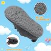 Centipede Demon Baby Boys Girls Shoes Toddler First Walking Shoe Slip on Crib Shoes Breathable Sock Shoes Lightweight Soft Sneakers 4-4.5 Toddler Dark Grey view 4
