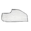 clinmday Folding Golf Bag,PVC Transparent Rainproof Cover for Golf Bag, Waterproof & Dust-Proof Heavy Duty Club Bag Raincoat for Golfer Women Men Transparent view 1