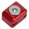 BusoTh Rest Cable Clamp Buckle, Aluminum Alloy Adjustment Knob Improve Accuracy Drop Away Compound Bow Metal Cable Fastener Clip Exquisite Polishing for Archery (Red), BusoTh5r2gs9tdwp-12 view 3