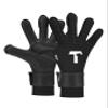 T1TAN Black Beast 3.0 - Goalkeeper Gloves - Without Finger Protection - Soccer Goalkeeper Gloves - Size 6 view 1