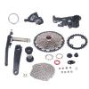 AYNEFY Flywheel Aluminum Alloy for Mountain Bike Speed Derailleur Kit 10 Speedfor Mountain Bike (36T Chainring), AYNEFYfsgncr3d2y-13 view 3