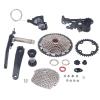 AYNEFY Flywheel Aluminum Alloy for Mountain Bike Speed Derailleur Kit 10 Speedfor Mountain Bike (36T Chainring), AYNEFYfsgncr3d2y-13 view 4