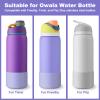 Airboat 2PCS Silicone Water Bottle Boot for Owala 32oz, Anti-Slip Protective Bottom Bumper Sleeve for FreeSip, Twist, and Flip Stainless Steel Bottles, Dishwasher Safe and BPA Free view 2