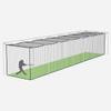 FORTRESS Baseball Batting Cage Nets | Professional Fully Enclosed #36/#42/#62 Grade Heavy Duty HDPP Netting | Two Piece Baseball & Softball Cage Netting (#62, 60 x 12 x 12) view 1