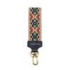Joy Susan Women's Fashon Wristlet Purse Replacement Strap Easy Find Wristlet Keychain - 2 inch Wide Turquoise Multicolored Embroidered view 1