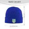 Byoblu Jewish Israel Emblem of Jerusalem Adult Knitted Hat Beanie Winter Warm Skull Hat - Men Women Blue view 2