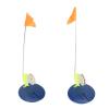 RiToEasySports 6 Set Ice Fishing Tip Ups with Storage Bag - Tip Up Flag Indicators for Winter Fishing view 2