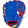 SSK Z5 Craftsman Youth Baseball Glove  10.5  11  11.25  11.5 Right & Left Hand Throw (Royal/Red - One-Piece Web, 11" - Right Hand Throw) view 2