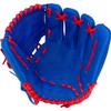 SSK Z5 Craftsman Youth Baseball Glove  10.5  11  11.25  11.5 Right & Left Hand Throw (Royal/Red - One-Piece Web, 11" - Right Hand Throw) view 3