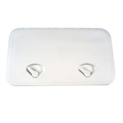 Beckson 14" x 24" Flush Hatch White - ASA Material - Acrylonitrile Styrene Acrylate