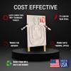 ID TQ-20 Self-Healing Infinity Target - Durable, Reusable Rubber Shooting Target for Thousands of Rounds | Reactive Hit Response | Weatherproof, No Ricochet | Supports Calibers Up to .50 BMG view 4