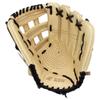 SSK ZSLOW DIMPLE Slowpitch Softball Glove  Game Ready  12.5 - 13 - 13.5 - 14  Right & Hand Left Hand Throw (Camel/Black, 12.5" - Right Hand Throw) view 3